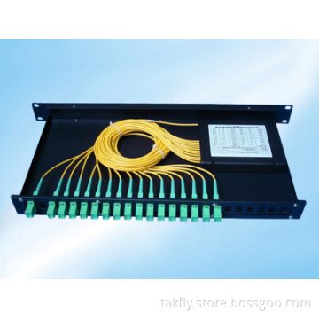 Rack-Mount Fiber Optical PLC Splitter